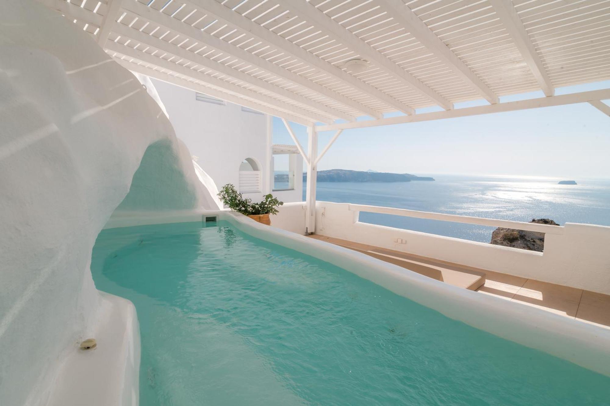 Apeiron Blue Santorini - Sustainable Adults Only 14 Plus Fira  Luaran gambar