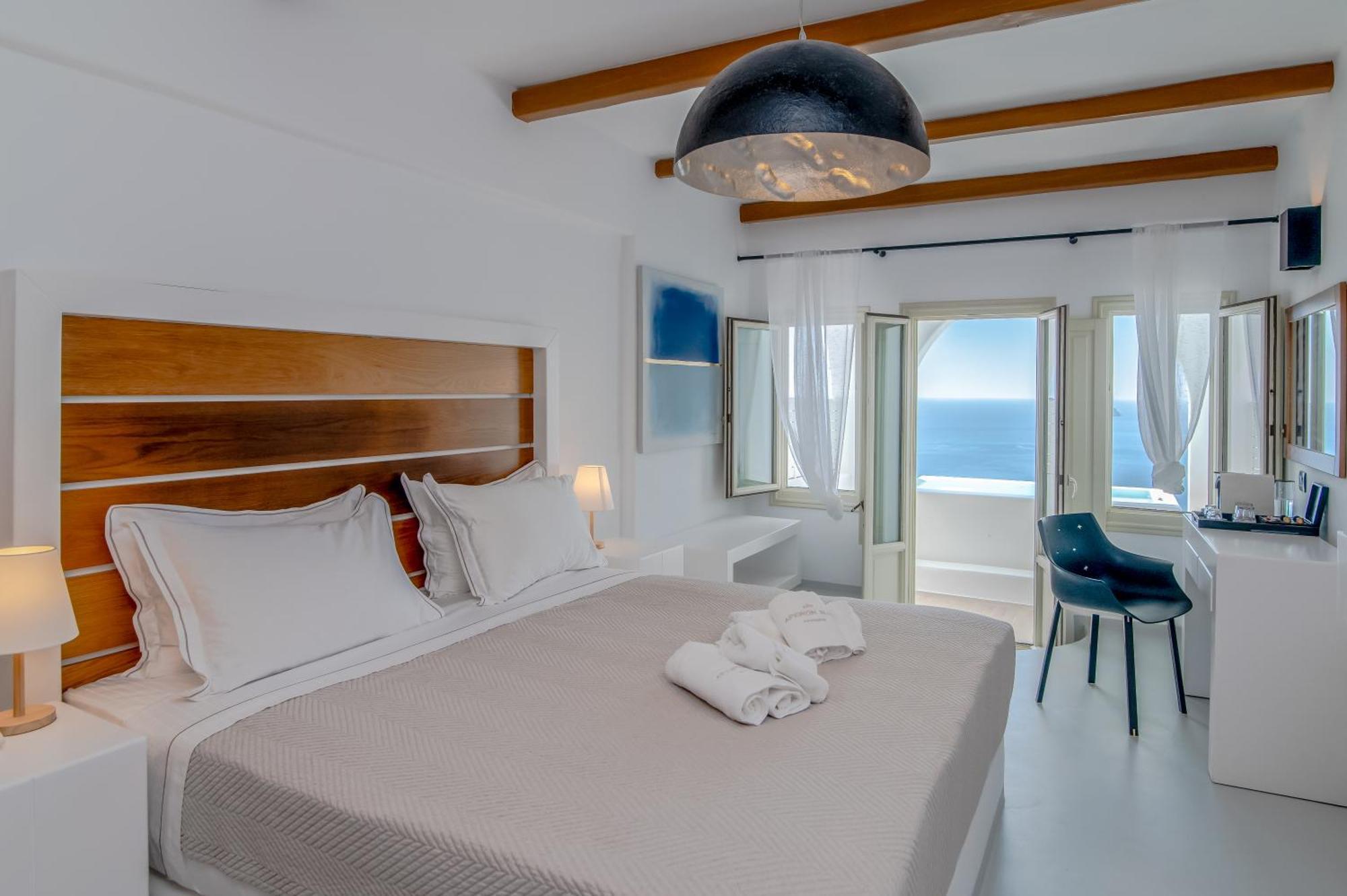 Apeiron Blue Santorini - Sustainable Adults Only 14 Plus Fira  Luaran gambar