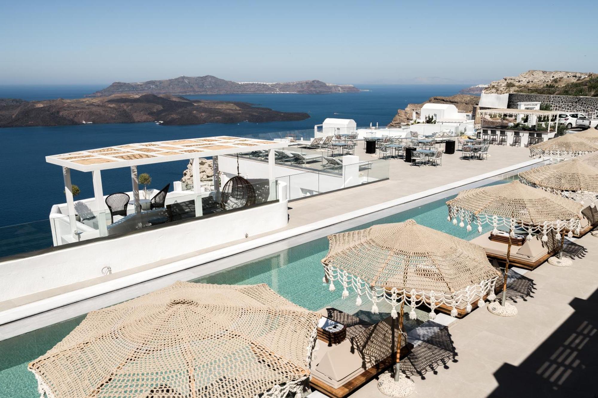 Apeiron Blue Santorini - Sustainable Adults Only 14 Plus Fira  Luaran gambar